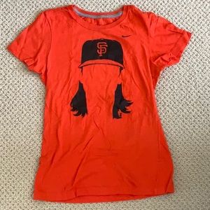Tim Lincecum from the San Francisco Giants t-shirt